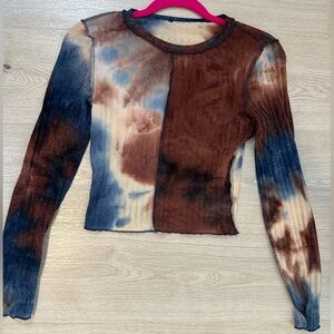 Mixed color long sleeve. Size small barely worn
